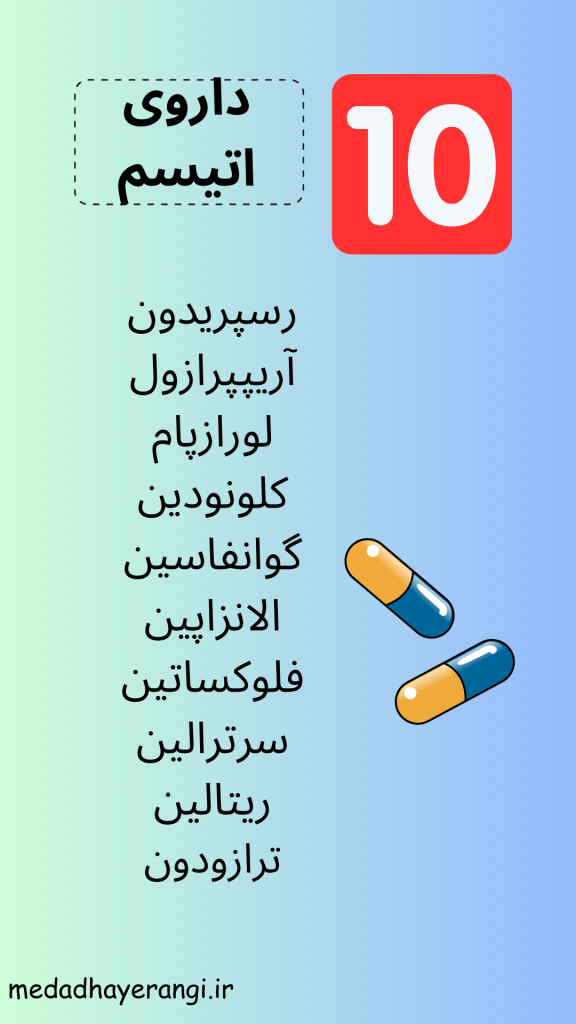10 داروی موثر برای درمان اتیسم