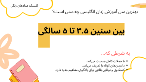 از چه سنی زبان انگلیسی را به کودک آموزش بدهیم؟